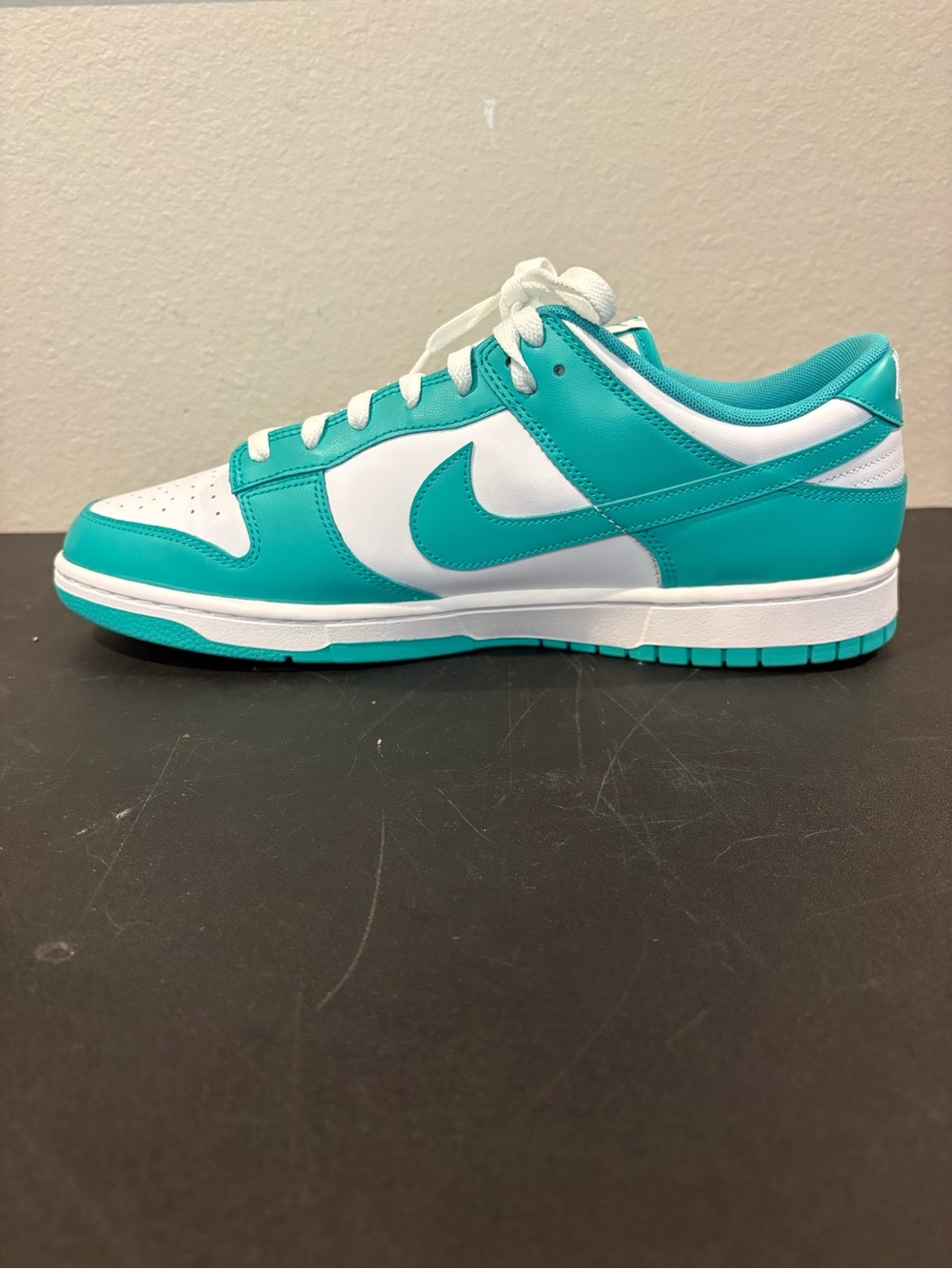 Nike Dunk Low Clear Jade White Teal Mens DV0833-101 New Size 13 - Picture 3 of 10